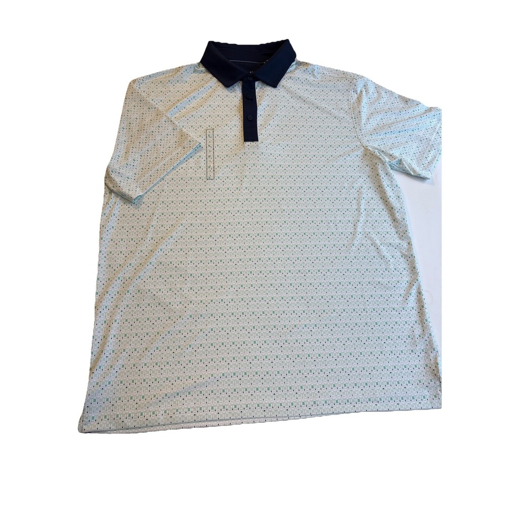 Walter Hagen Performance‎ P11 Golf Polo Shirt, Retro Wine Glass/bottle Men's LG - Picture 2 of 8